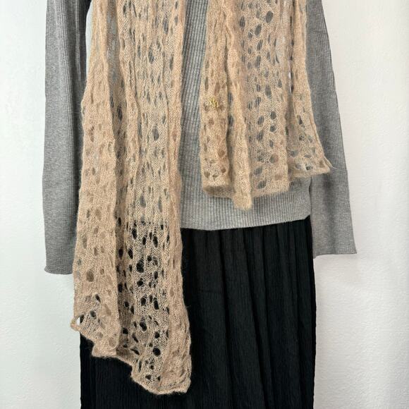 Fairy Grunge Scarf Open Knit - Picture 2 of 5